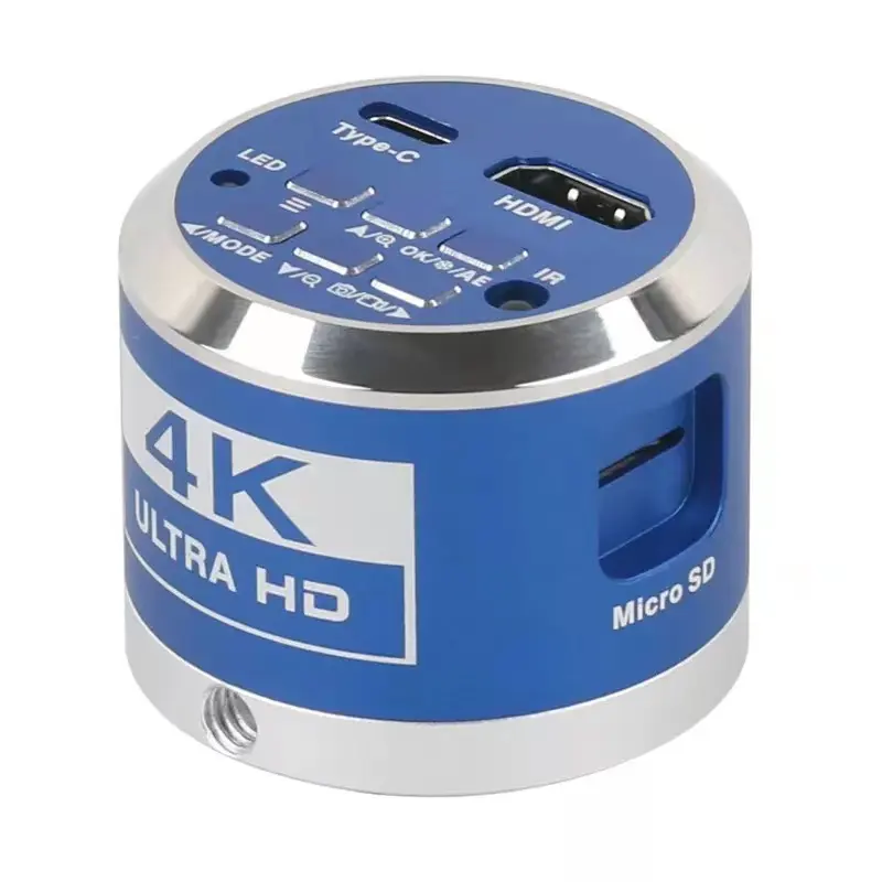 Véritable Microscope vidéo numérique pour caméra industrielle 4K Ultra HD MX334 1/1.8 Sony CMOS pour Kit de réparation de PCB à souder de bijoux