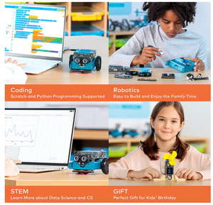 Mbot2 Neo Coding Robot für Kinder Stem Scratch und Python Programming, Unterstützung der AI-Technologie für Metallbau roboter