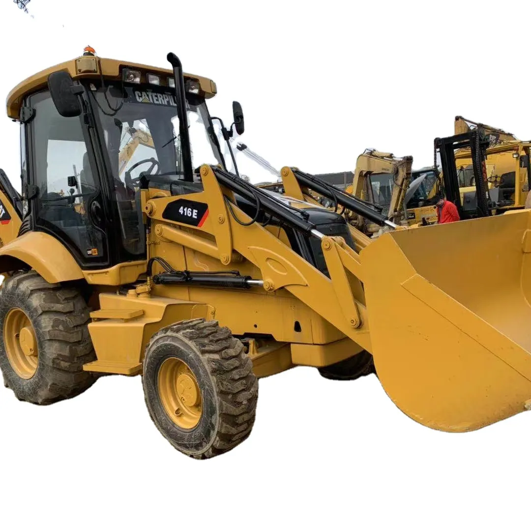 Hot Sale Fairly Used Cat 420e Backhoe Loader Caterpillar/ Cheap Price Used cat 420 Tractor Backhoe Loader