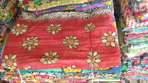 Indian Handmade Cotton Kantha Quilt Wholesale Price Vintage Kantha Gudari - Product Image 5