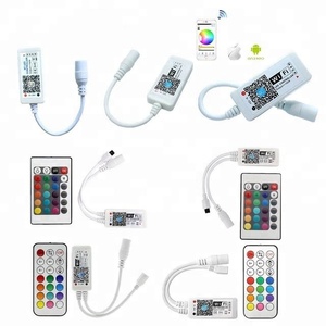 Wifi RGB / RGBW LED контроллер Мини DC12V с RF 21Key / IR 24Key пульт дистанционного управления для светодиодных лент - Product Image 5