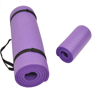 ONESTAR SPORTS <strong>Pro</strong> Eco Friendly Non Slip Fitness <strong>Mat</strong> with Carrying Strap-Workout Yoga <strong>Mat</strong> for Pilates and Floor Exercises - Product Image 1