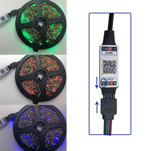 RGB Regolatore DC 5V 12V 24V Mini Controller di Musica Luce Regolatore della Striscia Di RGB RGBW HA CONDOTTO LA Striscia
