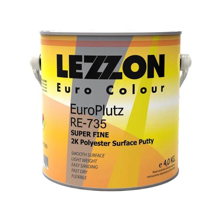 Superficie liscia leggera facile da usare stucco per superfici in poliestere Lezzon di dimensioni 4 KG dall'esportatore più elencato