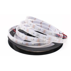 Luce di striscia principale Pixel WS2815 (WS2812 WS2813), controllo della luce principale individuale, striscia doppia del segnale di RGB, 30/60/144 Pixel/m, cc 12V
