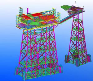 Estructuras de acero de potencia geotérmica de tipo doblado pesado de Vietnam Diseño multiestructural estándar BS para proyectos industriales - Product Image 3