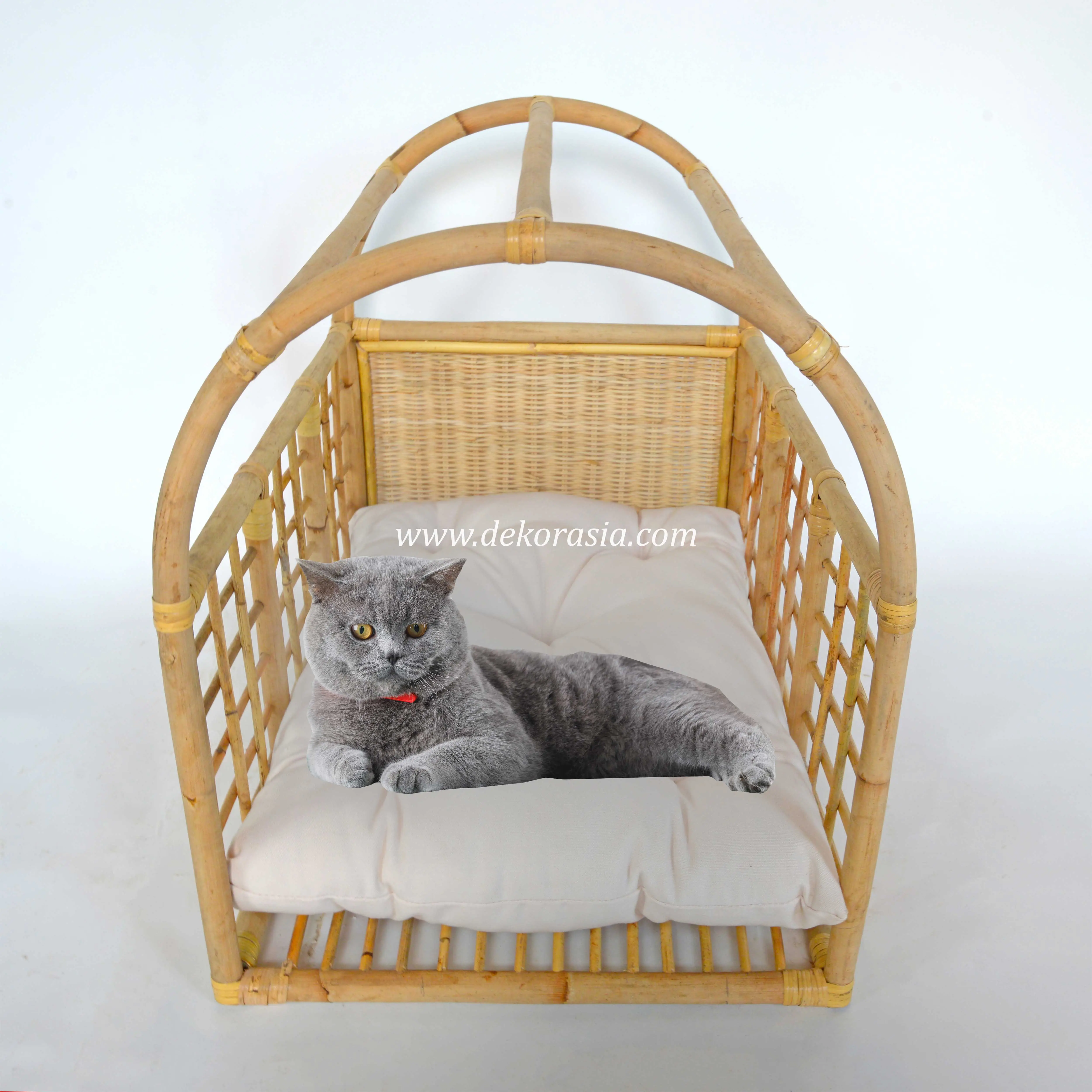 New Design Luxury Rattan Pet Bed, Pet Beds Dog Beds And Cat Beds, Sofa Beds Pet Cages & Houses Animal Cages