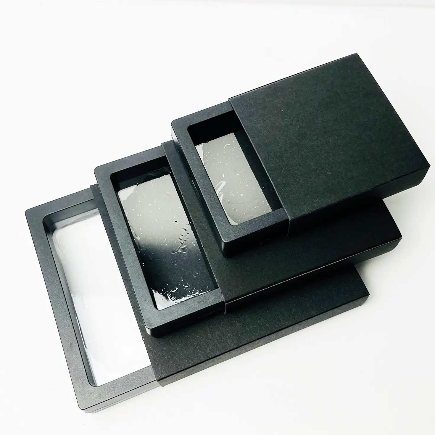 Challenge Coin Display rack Frame 3d Floating Display Case Stand Holder, medaglione medaglia campione moneta militare scatola trasparente