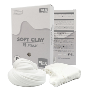 Soft <strong>Clay</strong> <strong>White</strong> for Slime Supplies 65g DIY Modeling <strong>Clay</strong> Soft Paper <strong>Clay</strong> Make Model Figure BLESS TOYS Made in JAPAN - Product Image 1