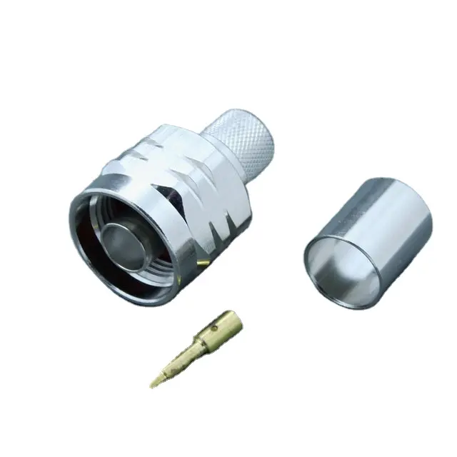 N Type Male Plug Crimp RF Coaxial Connector for LMR400 RG8 RG213 Cable 1P(AE)*1