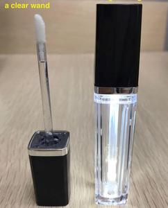 空のガラスリップグロスチューブミラー付き6.5ml