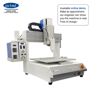 Shenzhen 3-Achsen-Desktop hochpräzise Hot Melt UV-Kleber CNC automatische Leimsp ender Spender Maschine Roboter Herstellung - Product Image 6