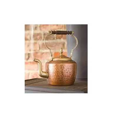 Conjunto de design de latão e chá de cobre, tamanho personalizado e formas de chá leite café pote para venda de produtos artesanais polido