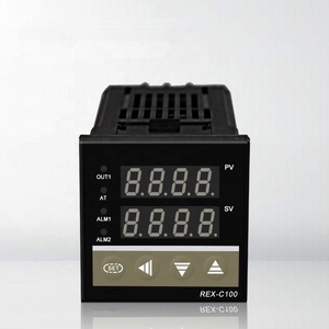 双数字 RKC PID 温度控制器 REX-C100 - Product Image 1