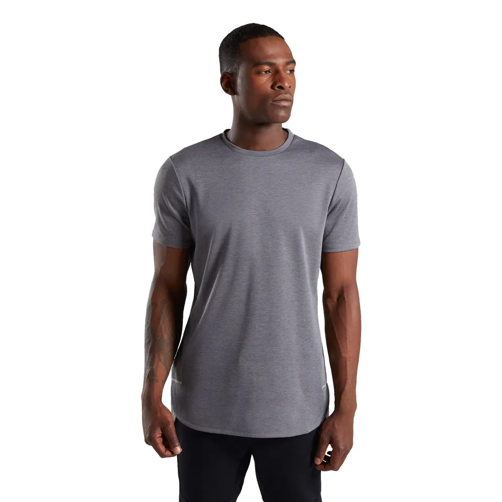 T-shirt in cotone 100% in bianco con lavaggio acido personalizzato T-shirt Vintage da uomo T-shirt di lusso T-shirt