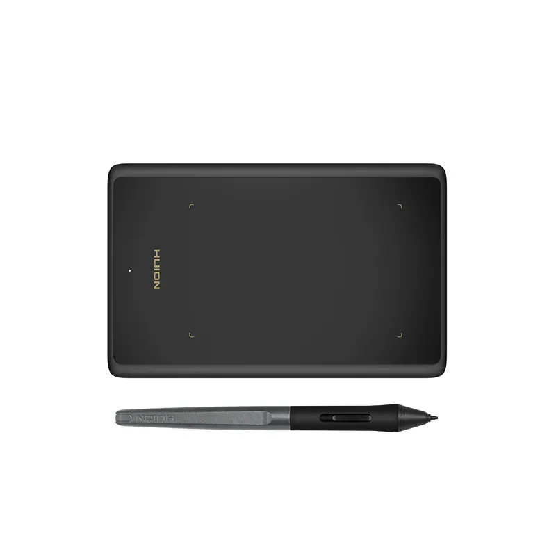 Huion H420X 10 주년 기념 제품 드로잉 서명 및 그래픽 태블릿 디자인