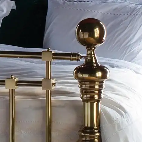 Montaje de latón para cama, piezas de armazón de latón de alta calidad