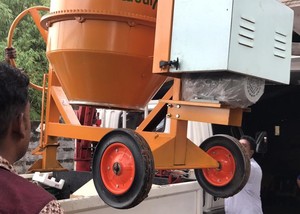越南制造便携式混凝土搅拌机-带摆动系统200L至520L-坚固耐用-批发用水泥搅拌机 - Product Image 5