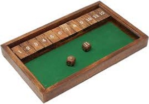 子供と大人のためのカスタマイズ可能な木制Shut the Boxボードゲームカラフルなデザインの教育玩具 - Product Image 3