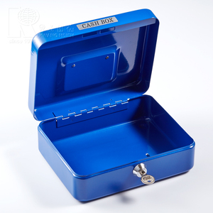 Kwang Hsiehメタルコインバンクキーロック機能付き実用的なキー節約マネーボックス - Product Image 1