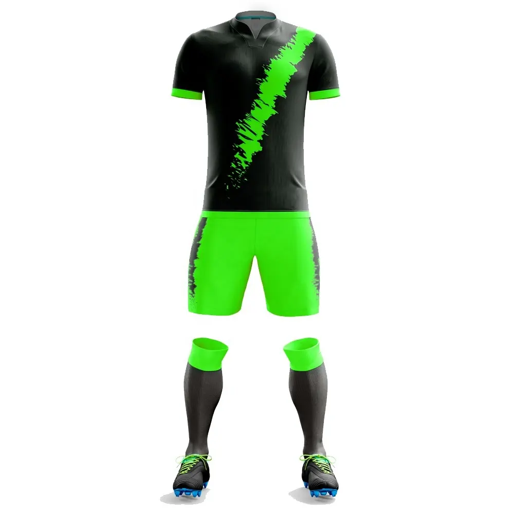 Venda quente barata personalizada subolmação equipe de futebol uniforme masculino adequado para jogadores