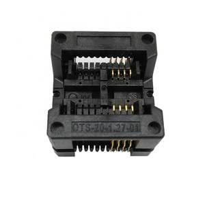 Taidacent 8 Pin 1,27mm paso OTS-20-1.27-01 bloque de prueba zócalo Chip programador adaptador Envejecimiento de prueba SOP8 hembra - Product Image 1