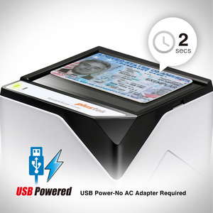 Plustek X-Cube Industrial Card <strong>Reader</strong> for Passport ID Card - OCR SDK Provide Scanner Driver License Terminal Kiosk ICAO <strong>DOC</strong> 9303 - Product Image 3