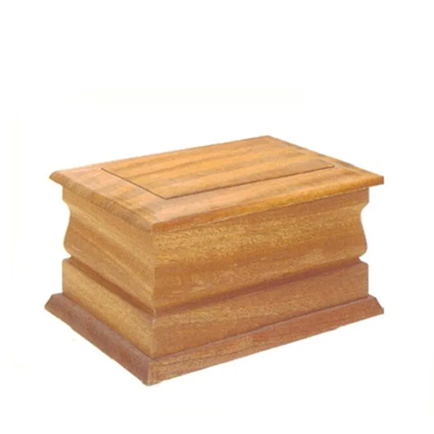 En bois crémation cendres urnes JS-URN139