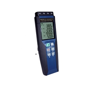 Digital Industrial registro de datos sonda del termómetro con 4 canales y sensor K J E T tipo de sonda