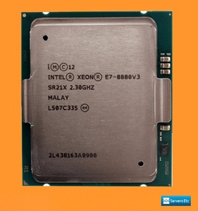 CM8064501549928 SR21V 2.5กิกะเฮิร์ตซ์18แกนประมวลผลที่ใช้ E7-8890V3 CPU สำหรับเซิร์ฟเวอร์การใช้งานในสต็อก - Product Image 2