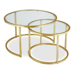 MODERN DESIGN GOLD COLOR <strong>CENTER</strong> TABLE - Product Image 3