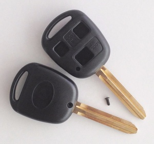 Yüksek kalite uzaktan araba anahtarı kabuk durumda 3 düğmeler için yedek LEXUS kısa bıçak araba anahtarı - Product Image 4