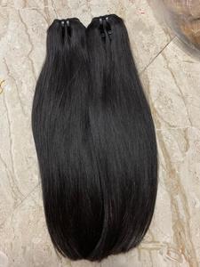 Super Soft Natural Straight Virgin Weft Hair Vietnam 100% <strong>Human</strong> Hair Extension Vietnamese Hair - Product Image 4