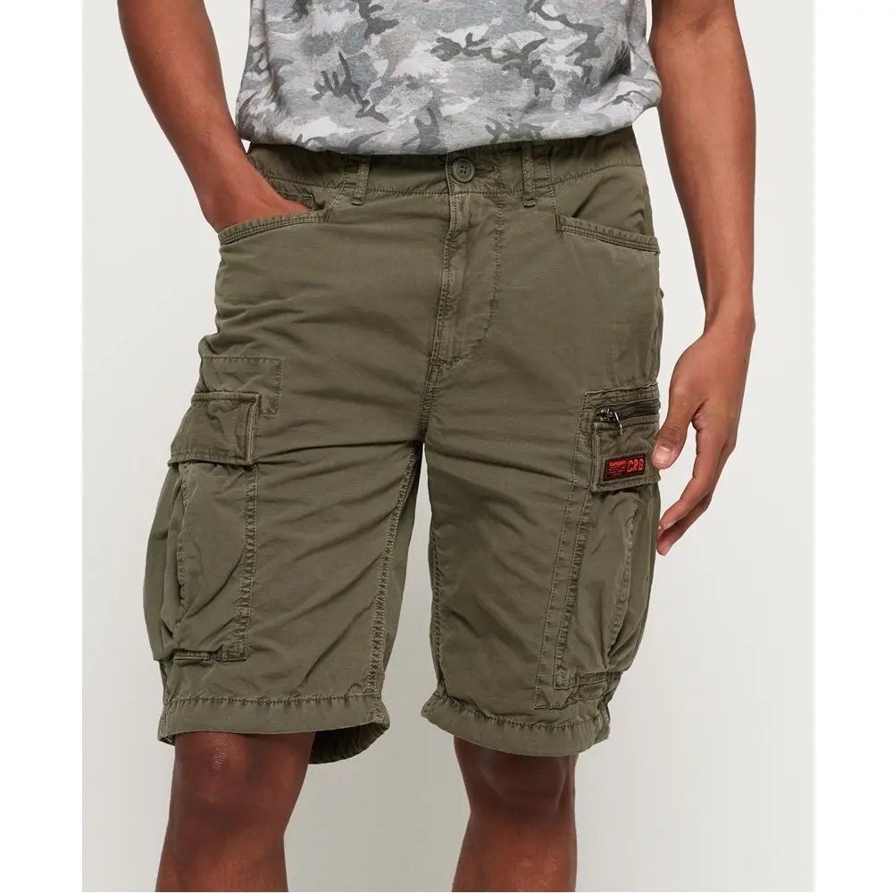Daha moda ürün yüksek kaliteli yeni tasarım askeri tarzı ihracat kargo şort pantolon erkekler için bangladeş