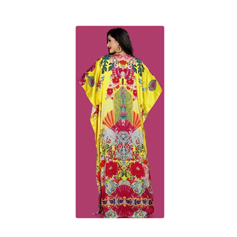 100% algodón y alta calidad Full Printed Fancy Nighty Gowns Camisón Vestidos para mujeres al mejor precio