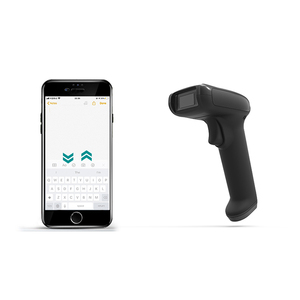 300 escaneos/sec 1D 2D escáner de código de barras de mano inalámbrico 2d qr código inalámbrico reader para Android /iOS - Product Image 3