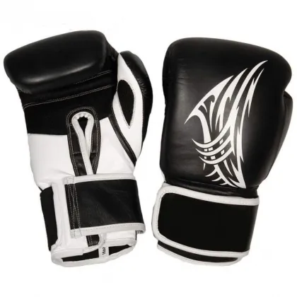 Высококлассные тренировочные прочные кожаные боксерские перчатки из микрофибры с пользовательским логотипом