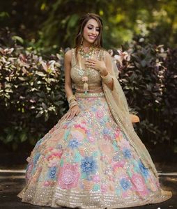 Design Fully Gorgette Lahenga <strong>Choli</strong> Dupatta Blouse Embroidery Work Bridal Lahenga /lehenga <strong>Choli</strong> Wholesale Price