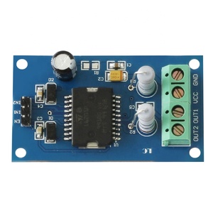 Taidacent Single-chip DC Azionamento Del Motore di Controllo 24v pwm di controllo del motore L6201 Modulo di Controllo del Modulo di Azionamento del Motore di CC - Product Image 1