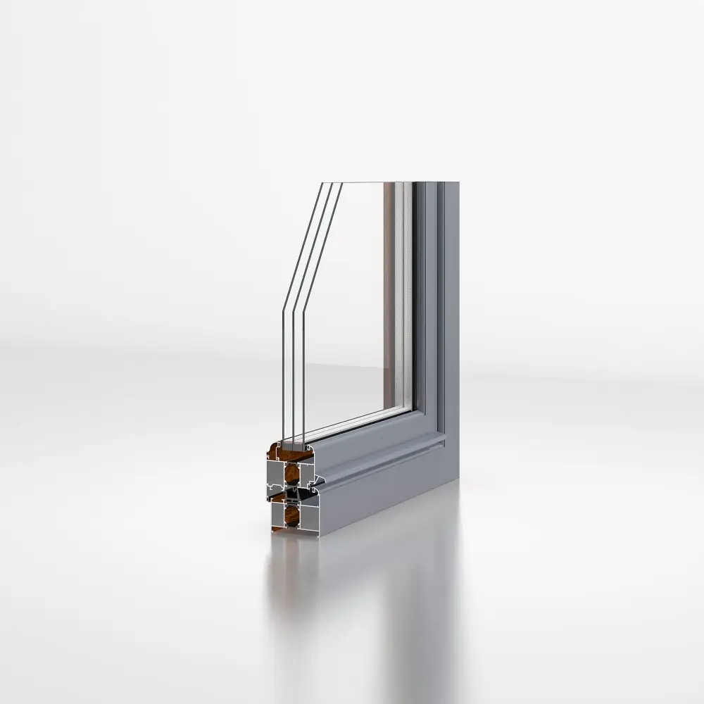 Индивидуальный высококачественный алюминиевый профиль для окон, интерьерные алюминиевые раздвижные оконные жалюзи, овальные оконные затворы