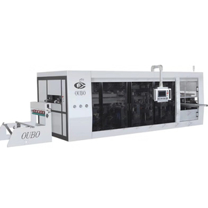 DB-600aカバー/蓋/食品容器/フルーツボックス用自動プラスチック熱成形機 - Product Image 1