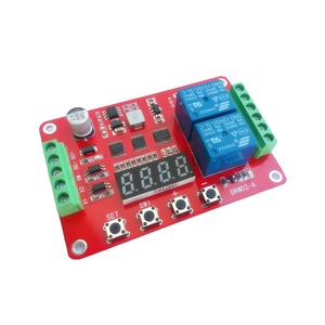 Taidacent DC12V24V36V multifunción relé temporizador Digital interruptor de relé de bajo nivel gatillo de auto-bloqueo temporización de ciclo de relé de retardo de - Product Image 4
