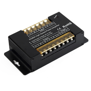 DC5-24V 8A * 4CH Alluminio RGBW Ad Alta Velocità Amplificatori di Potenza PWM Dimming Ingresso Del Segnale Ripetitore di Potere per RGBW HA CONDOTTO LA Striscia luce 5050 - Product Image 4