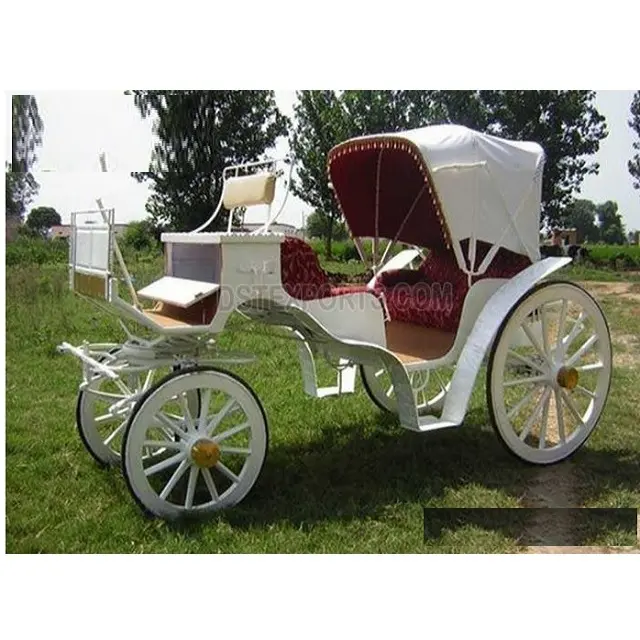 Latest Canadian Victorian Horse Tourist Carriage Modern Style Victorian Horse Drawn Carriages New Horse Carriage For Sale