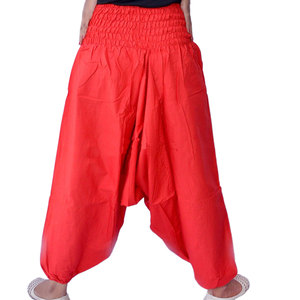 批发女士棉裤哈雷宽松裤子大象印花裤子 - Product Image 2