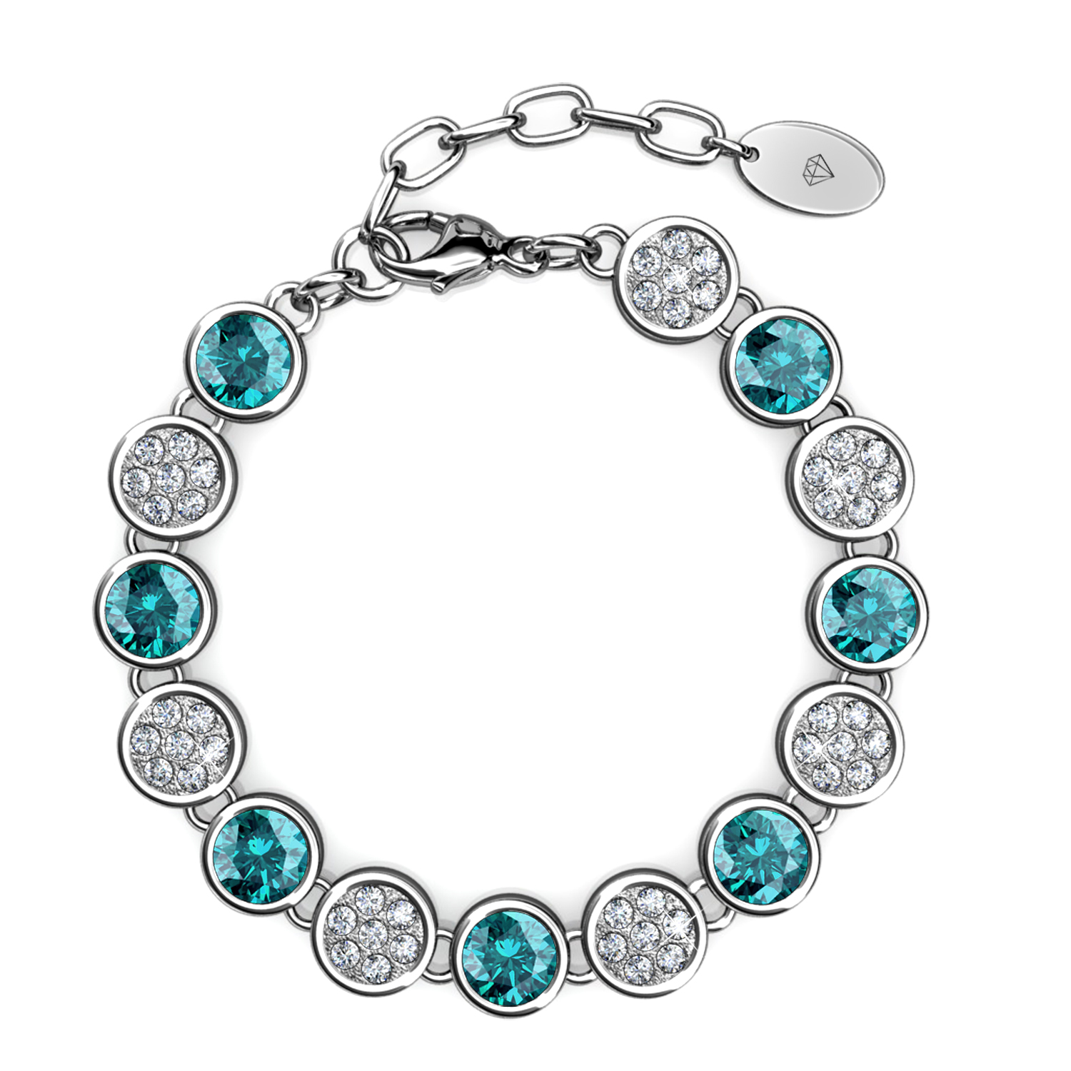 March 18k White Gold Plated Delicate Women Bracelet