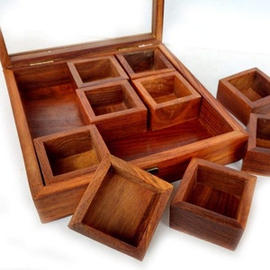 Hộp Đựng Gia Vị Thủ Công Quốc Tế <span class=keywords><strong>King</strong></span> Trong Sheesham Gỗ Bán Chạy Nhất Chống Nước Không Độc Hại Handmade <span class=keywords><strong>Craft</strong></span> Gỗ Tre Giá Tốt Nhất - Product Image 1