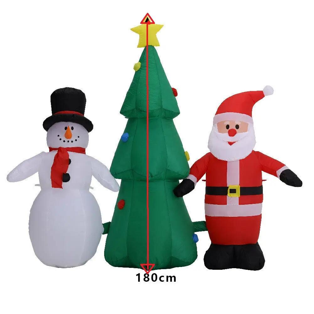 Colorful Giant Inflatable Santa Claus christmas tree,Amazing Santa Claus Outdoor,Holiday Season Inflatable Santa