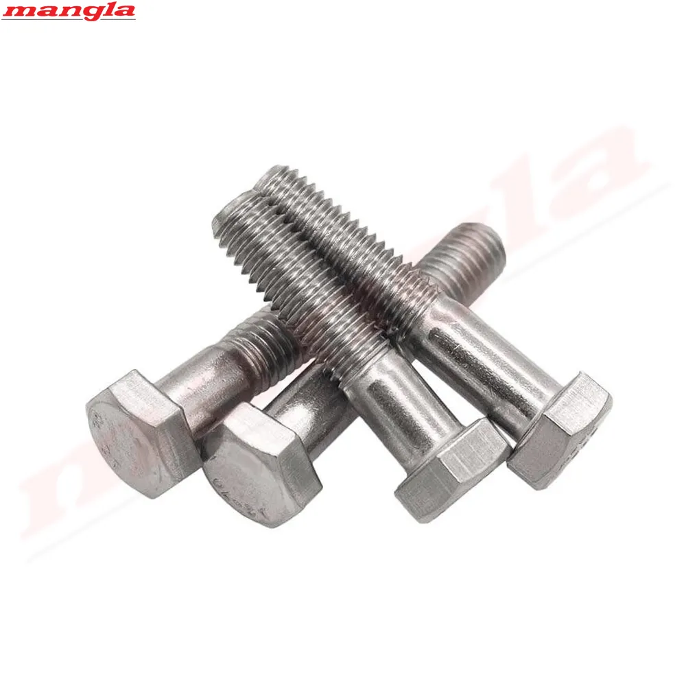 חוזק גבוה דין 931 HEX בורג נירוסטה אבץ הקלוע Hex בורג אטב M12 M16 M20 M22 M24 M27 M30 m36 משושה ברגים