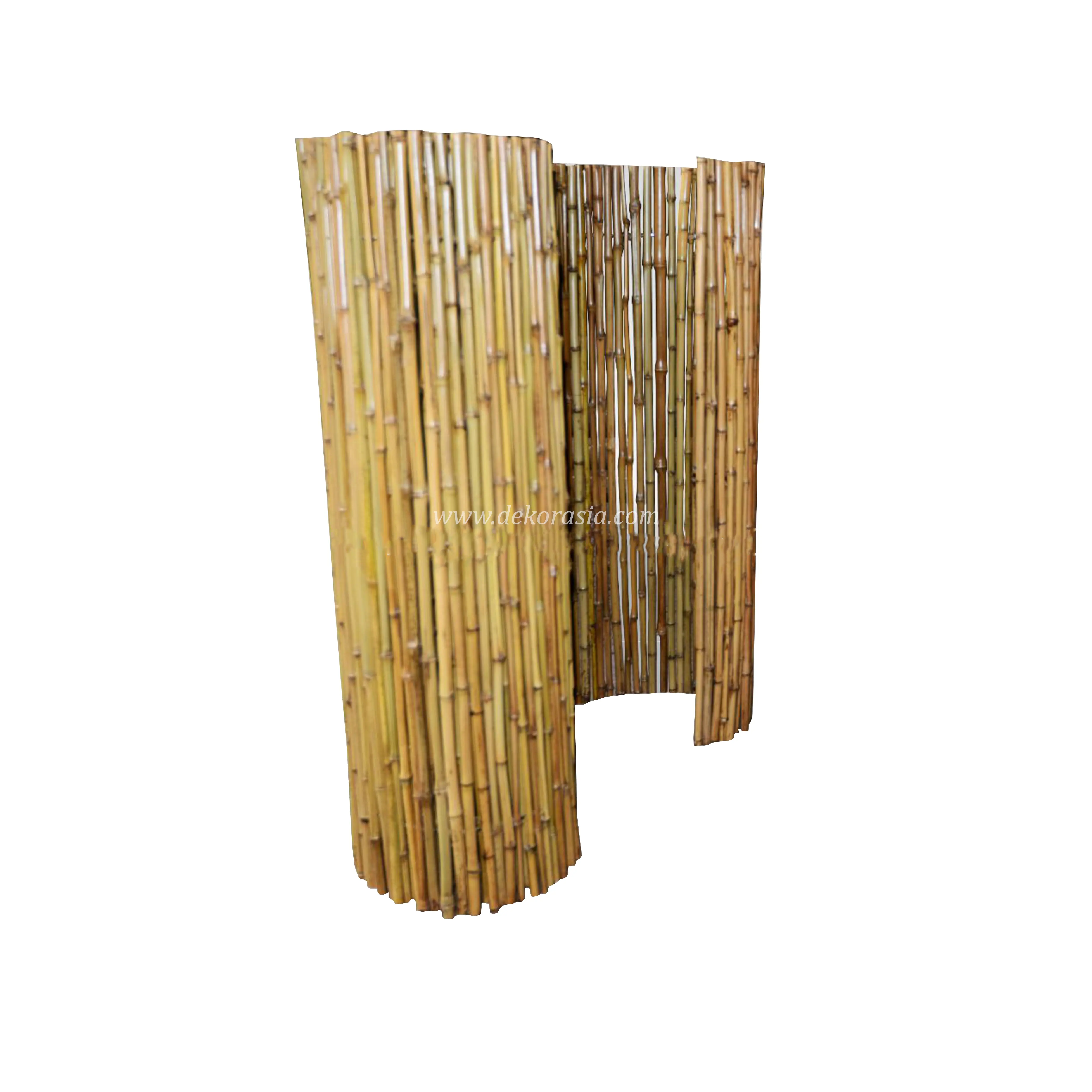 Suibian — rouleau de clôture de jardin en bambou, panneau en rouleau rond, bâtiments de jardin, en treillis de clôture